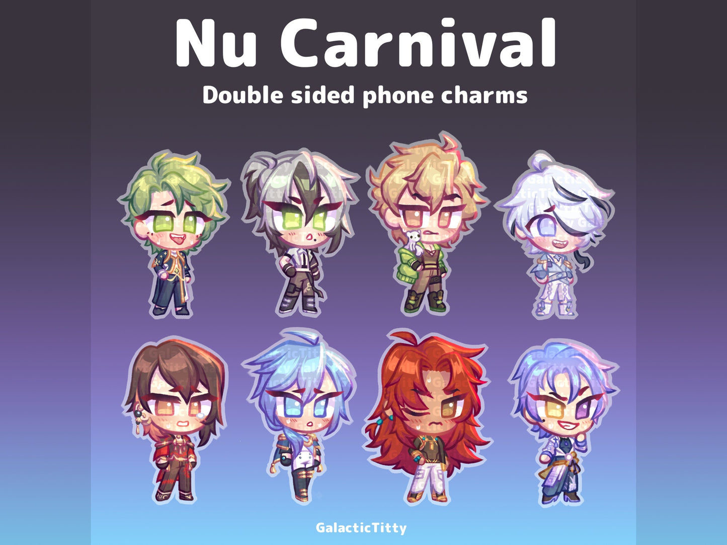 Nu Carnival Mini Phone Charms