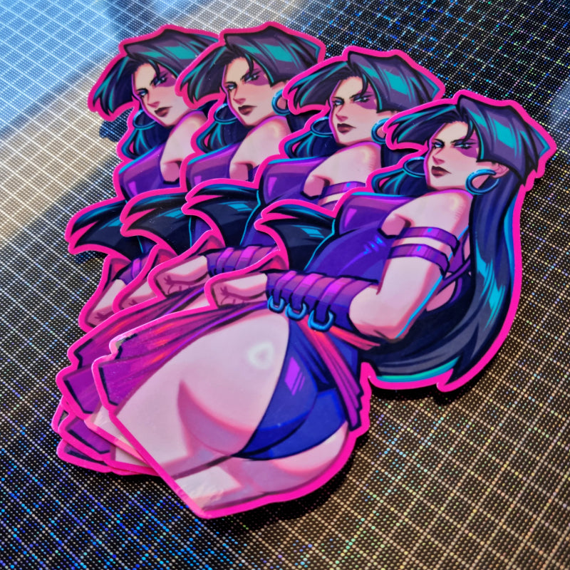 Psylocke Large Marvel Rivals Sticker