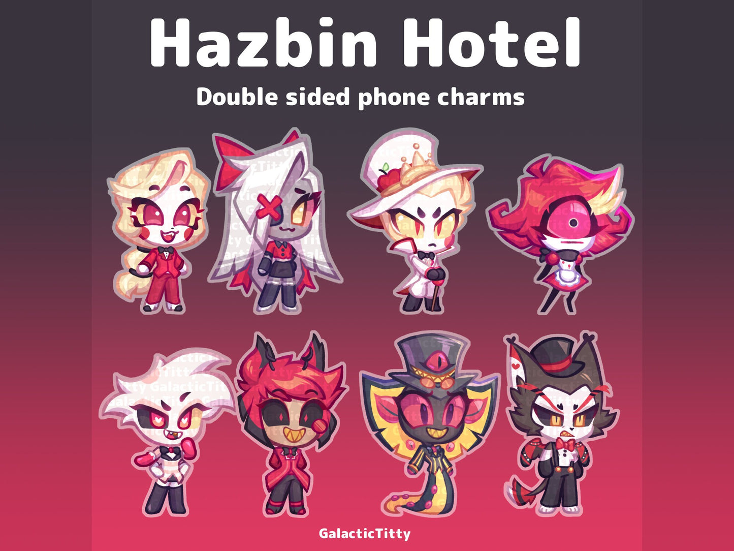 Hazbin Hotel | Mini Phone charms