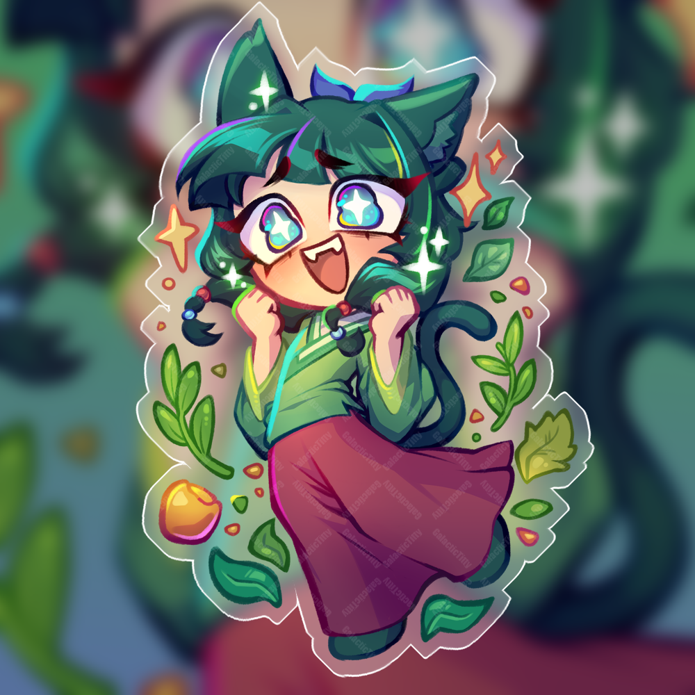 Kitty Maomao | Acrylic Keychain Inspired by The Apothecary Diaries