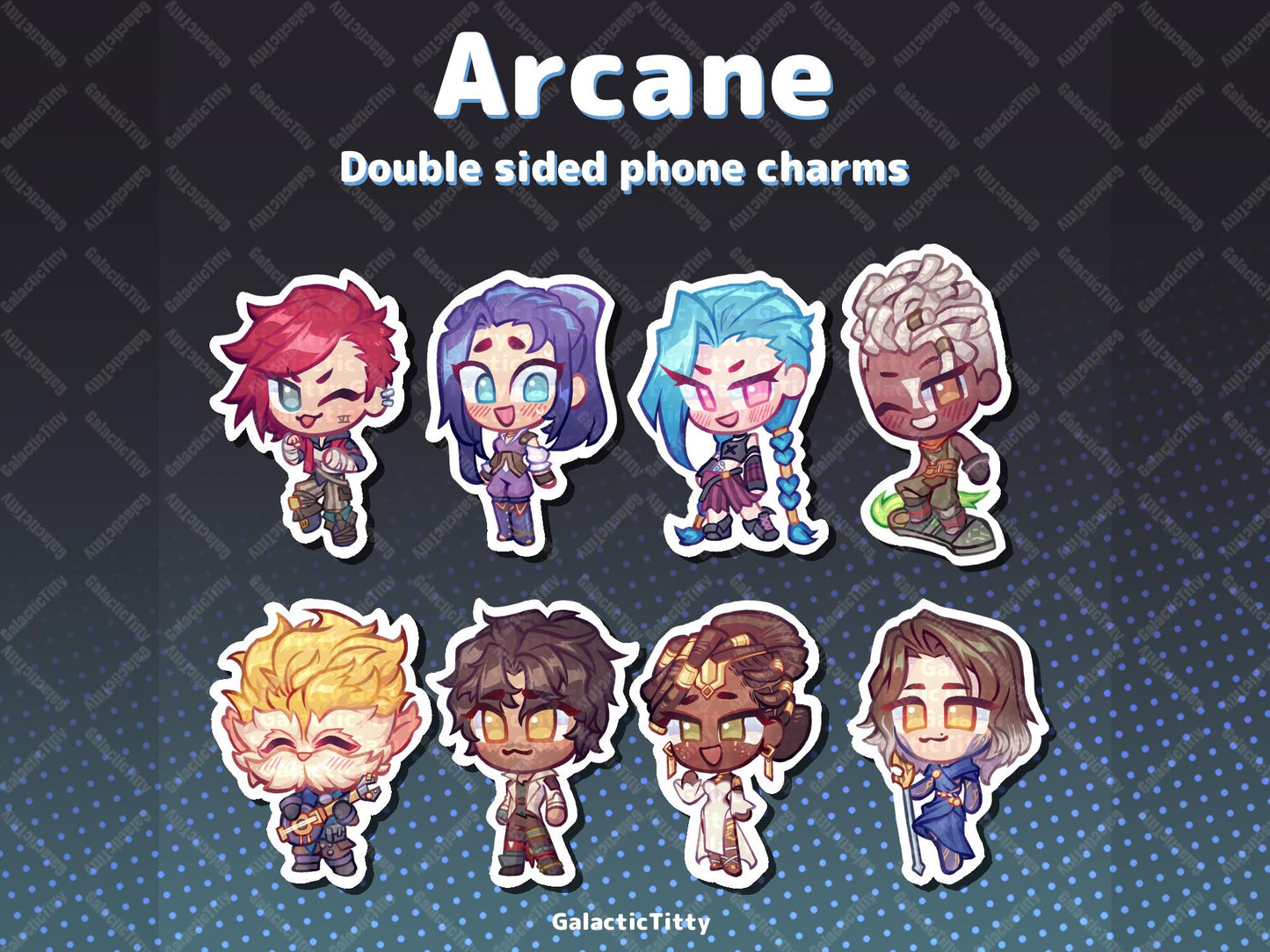 Arcane Mini Phone Charms