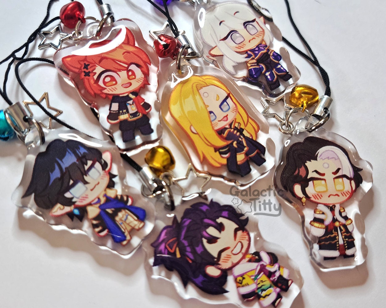 FFXIV Pocket Husband Phone Charms
