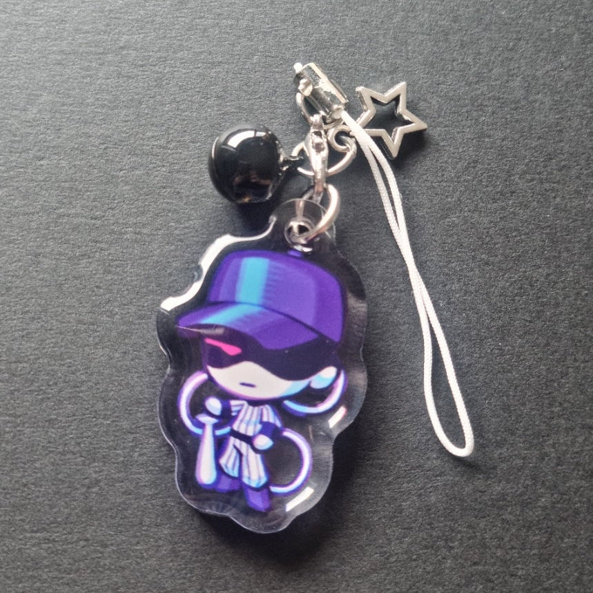 OFF! Mortis ghost fan made phone charms
