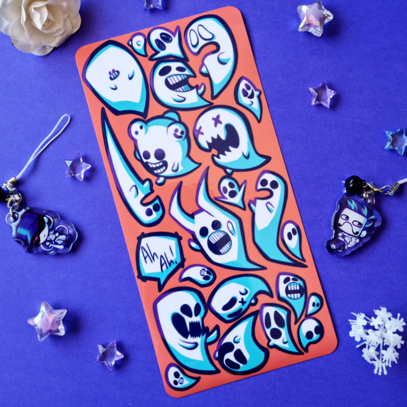 Ghosty | OFF inspired Sticker Sheet