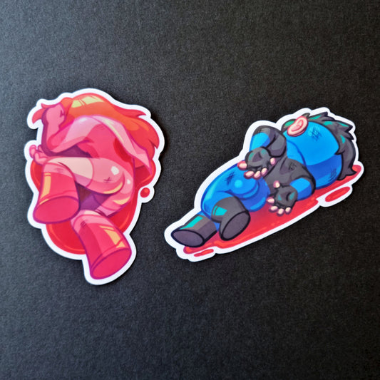 Invincible parody stickers