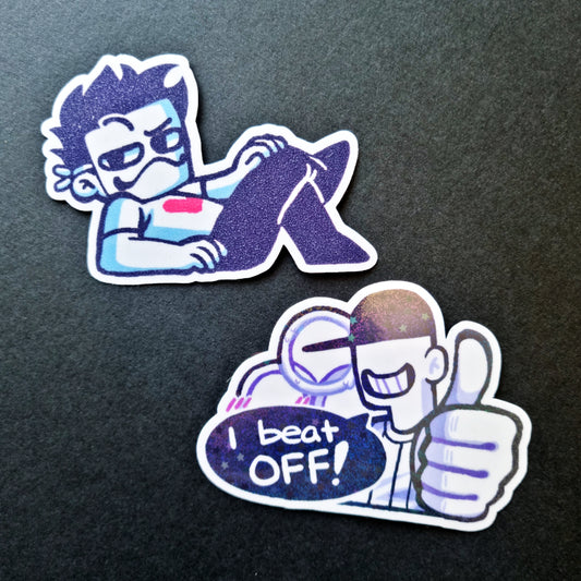 Stickers inspired by OFF