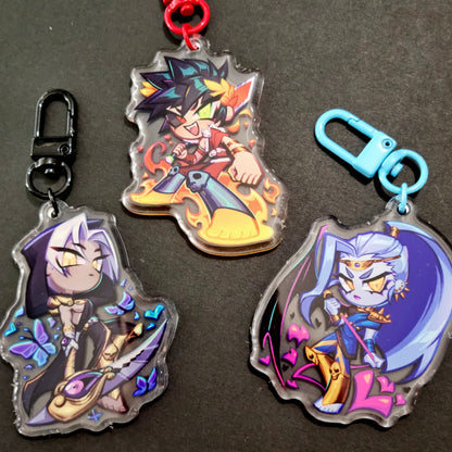 Hades inspired Acrylic Keychains