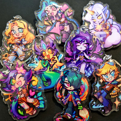 Acrylic Keychains Series 1 | League of Legends Inspired