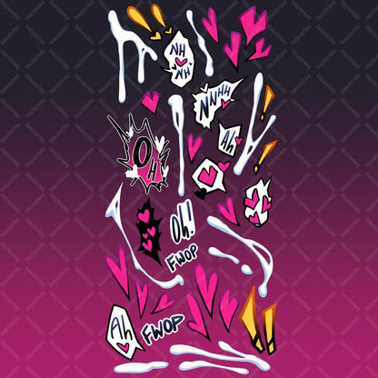 Coom 'Milk' Gooner Deco Sticker Sheet