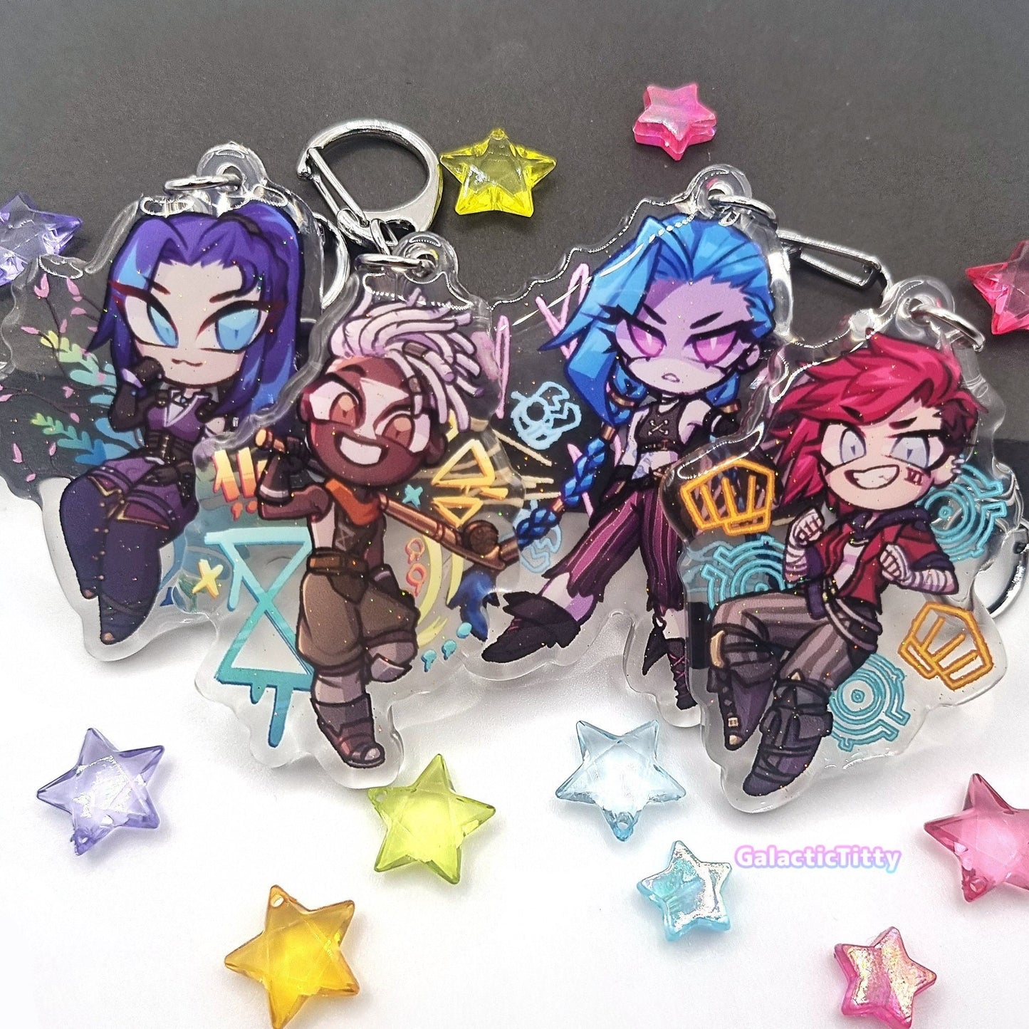 Arcane Acrylic Keychains