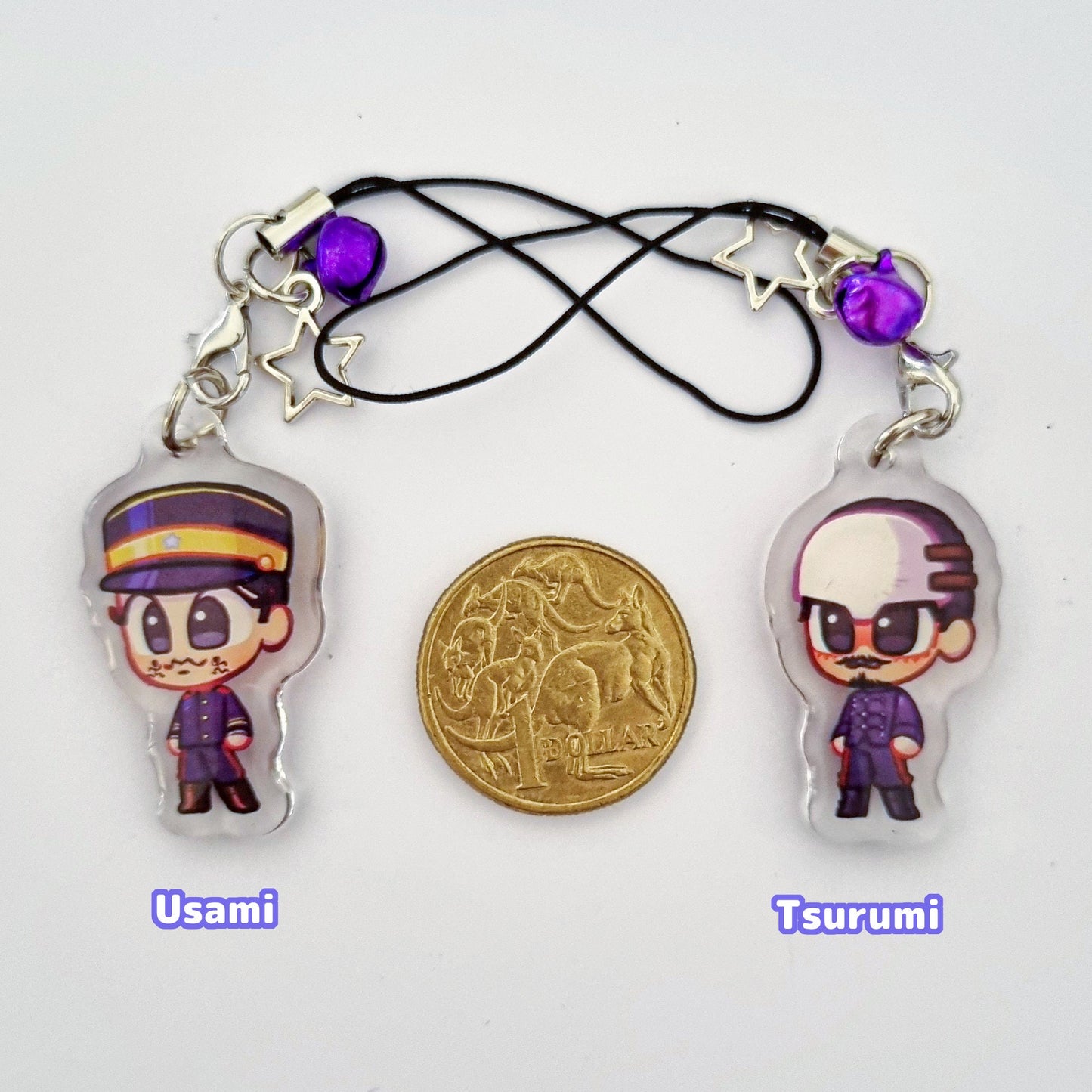 Golden Kamuy Mini Phone Charms