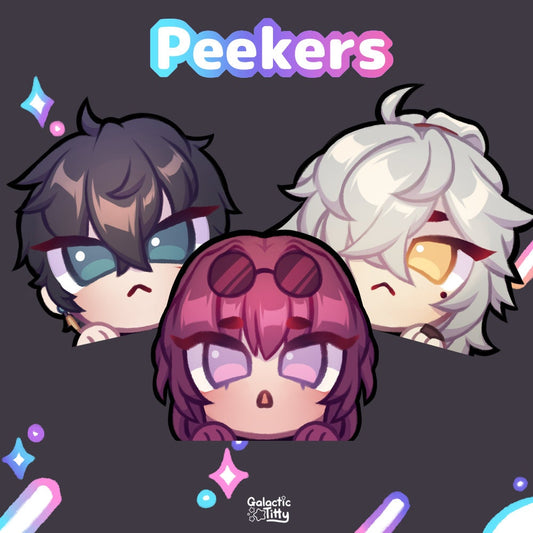 HSR Peeker Stickers