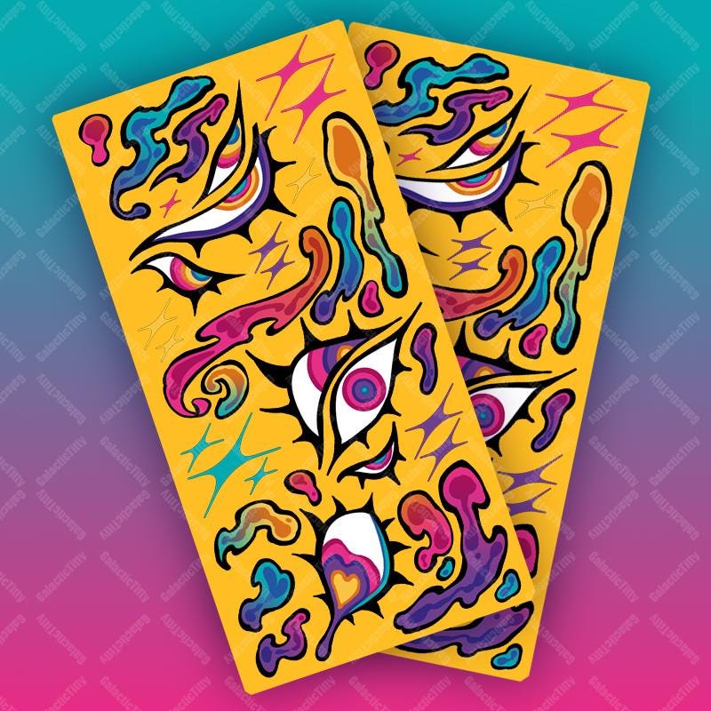Prismatic goop - Original Sticker Sheet