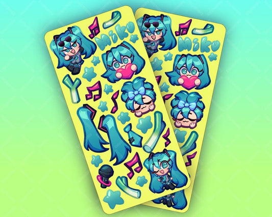 Miku Sticker Sheet