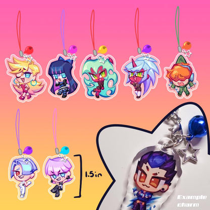 Panty and Stocking fan made phone charms