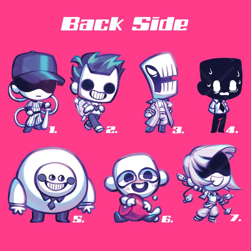 OFF! Mortis ghost fan made phone charms