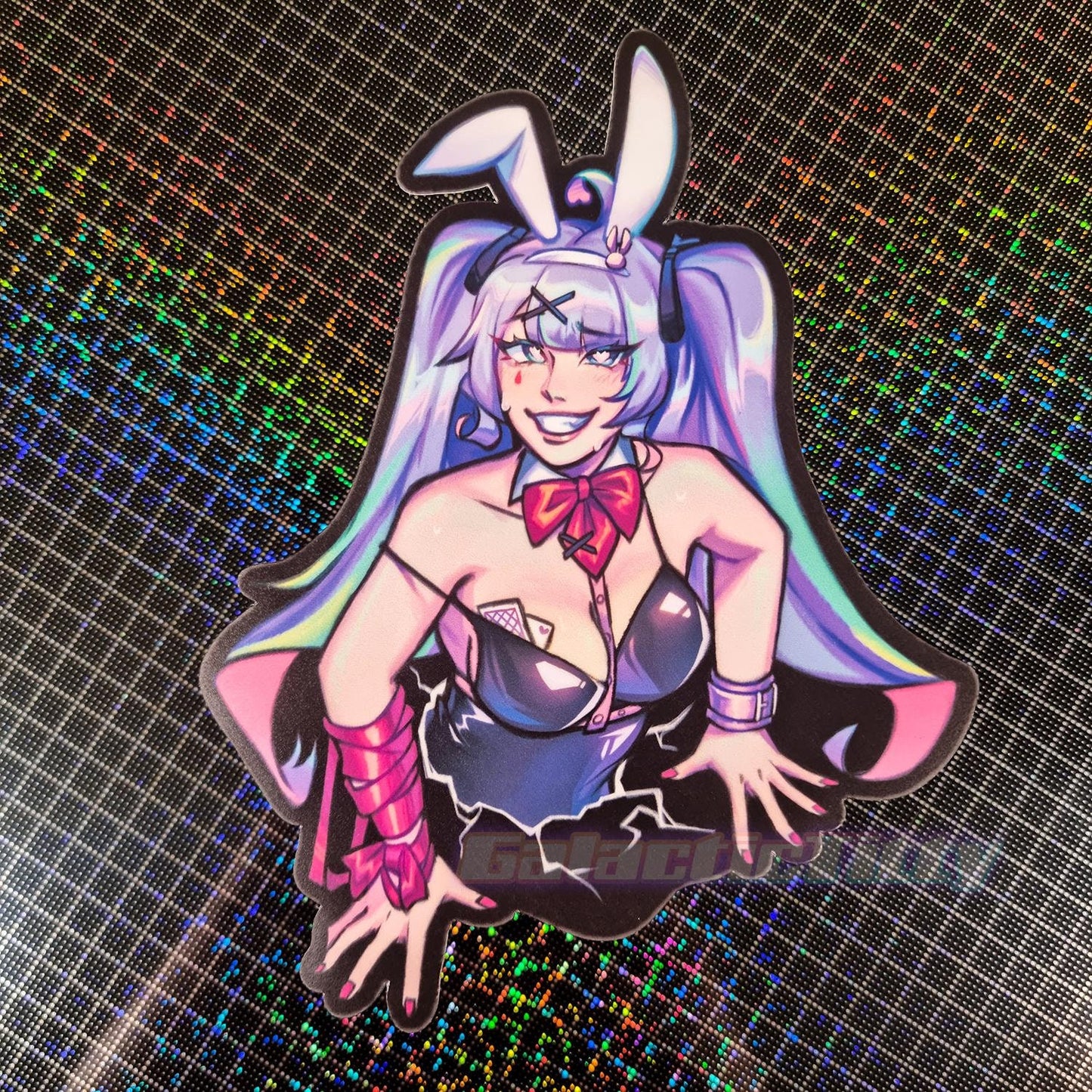 Rabbit hole Miku Large Sticker