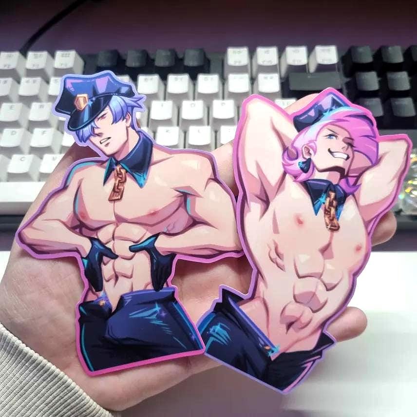 Polybro Large Stickers Panty and Stocking