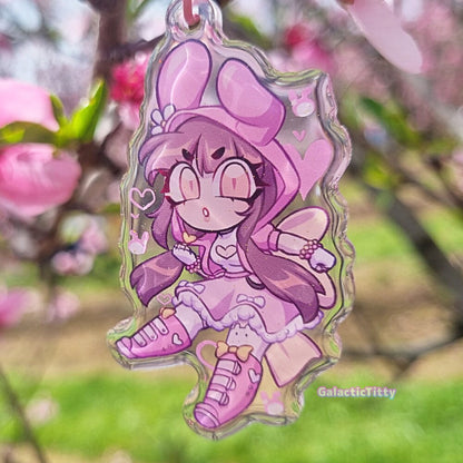 My Melody and Kuromi Fanrio Acrylic Keychains