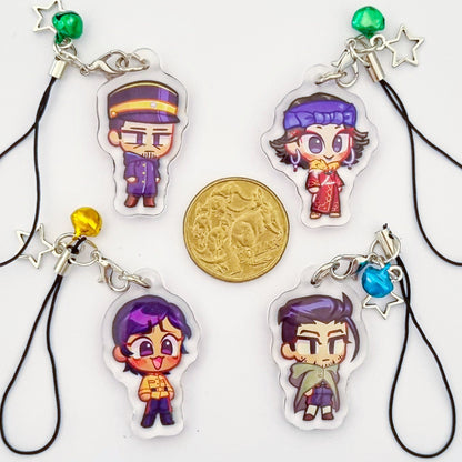 Golden Kamuy Mini Phone Charms