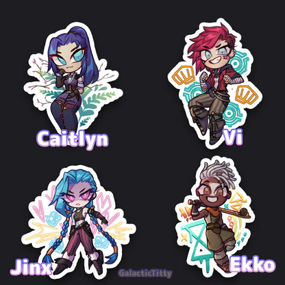 Arcane Chibi Stickers
