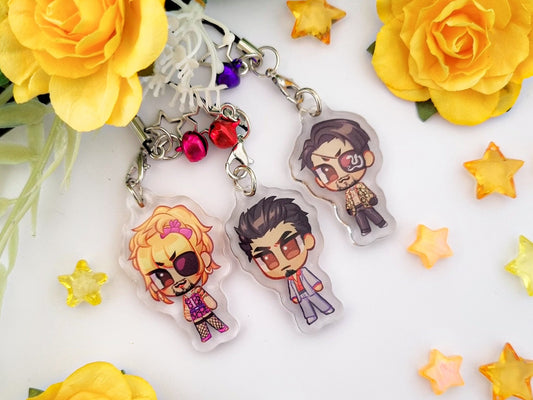 Mini Yakuza phone charms