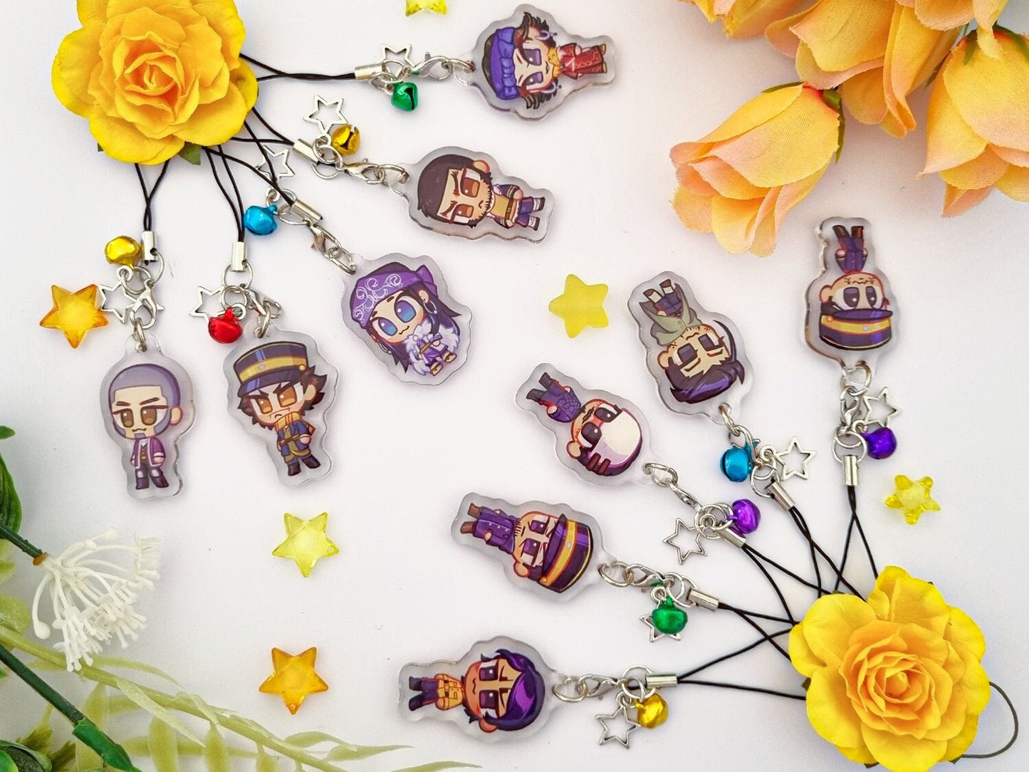 Golden Kamuy Mini Phone Charms